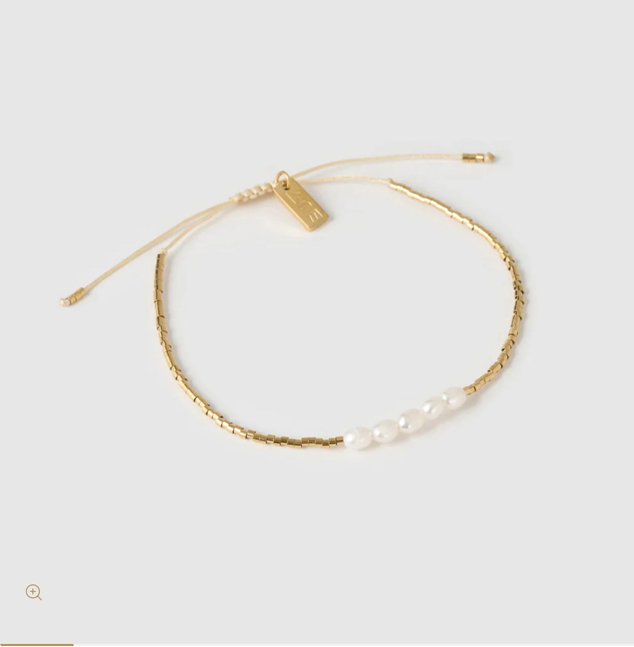 Seline Gold and Pearl Bracelet - Arms of Eve