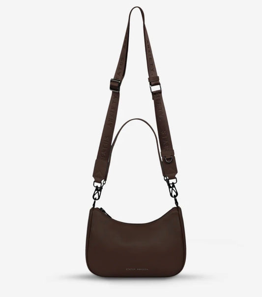 Look Both Ways Bag- Cocoa Status Anxiety