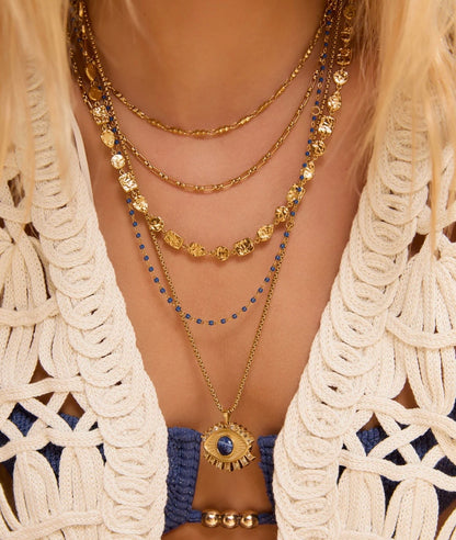 Zen Gold Necklace - Arms of Eve