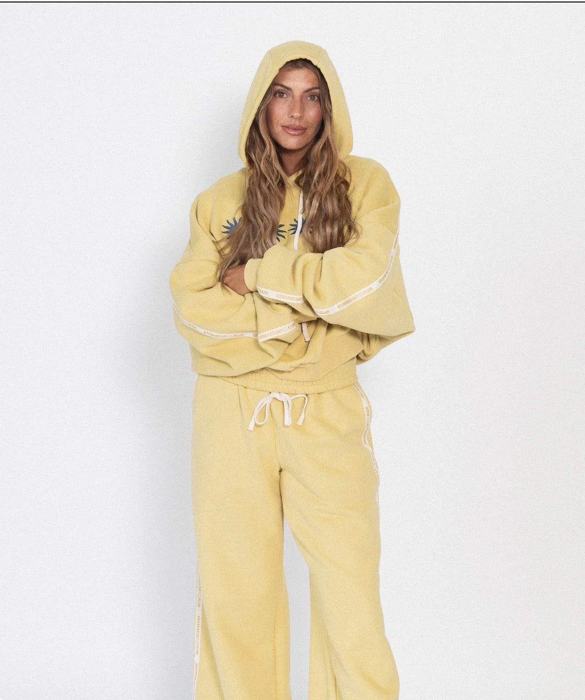 Lemon Cloud Racer Sunburst Hoodie - Cracker Day Club