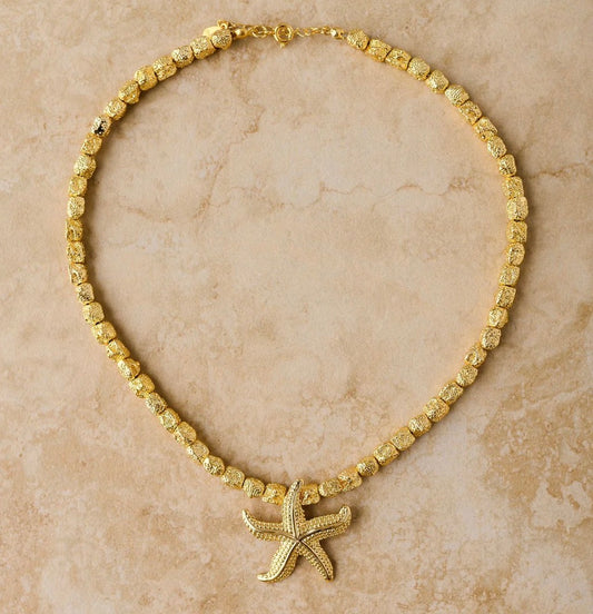 starlette necklace indigo & wolfe