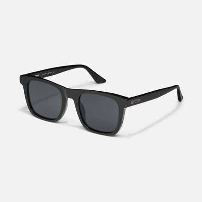 Quay Flip Side Black/Smoke Polarised
