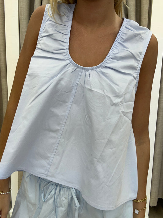 Baby Blue Du Soleil Leila Top