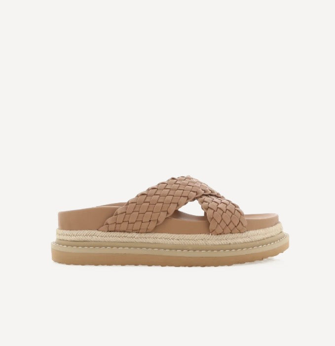 Allyra Dark Sand Billini Sandal