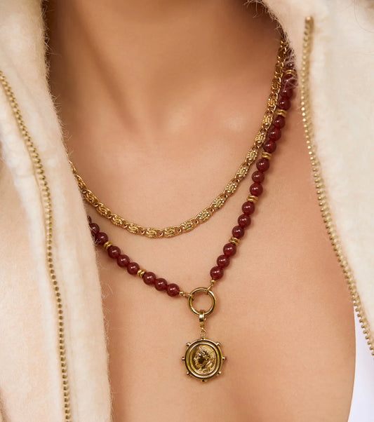 Fox Gold Necklace - Arms of Eve