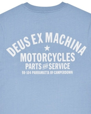 Camperdown Address Tee blue