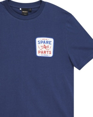 Mudflap Tee mechanic blue