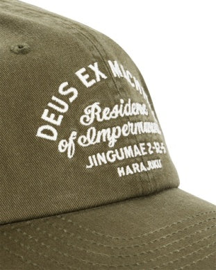 Harajuku Sign Dad Cap olive green