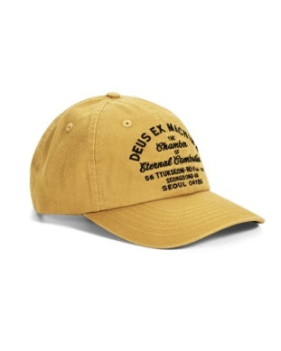 Seoul Sign Cap citrus orange