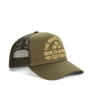 Shook Ones Trucker olive green