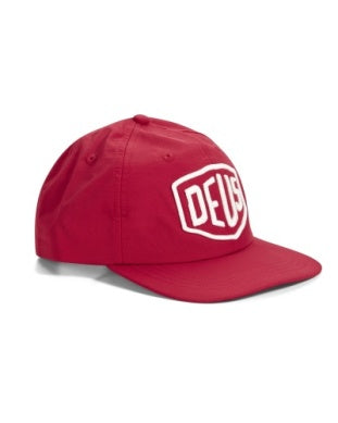 Shield Nylon Cap cherry red