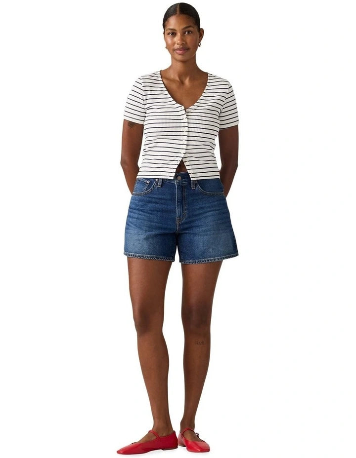 Levi's Cinch Mid Thigh Shorts - Kiss Goodbye