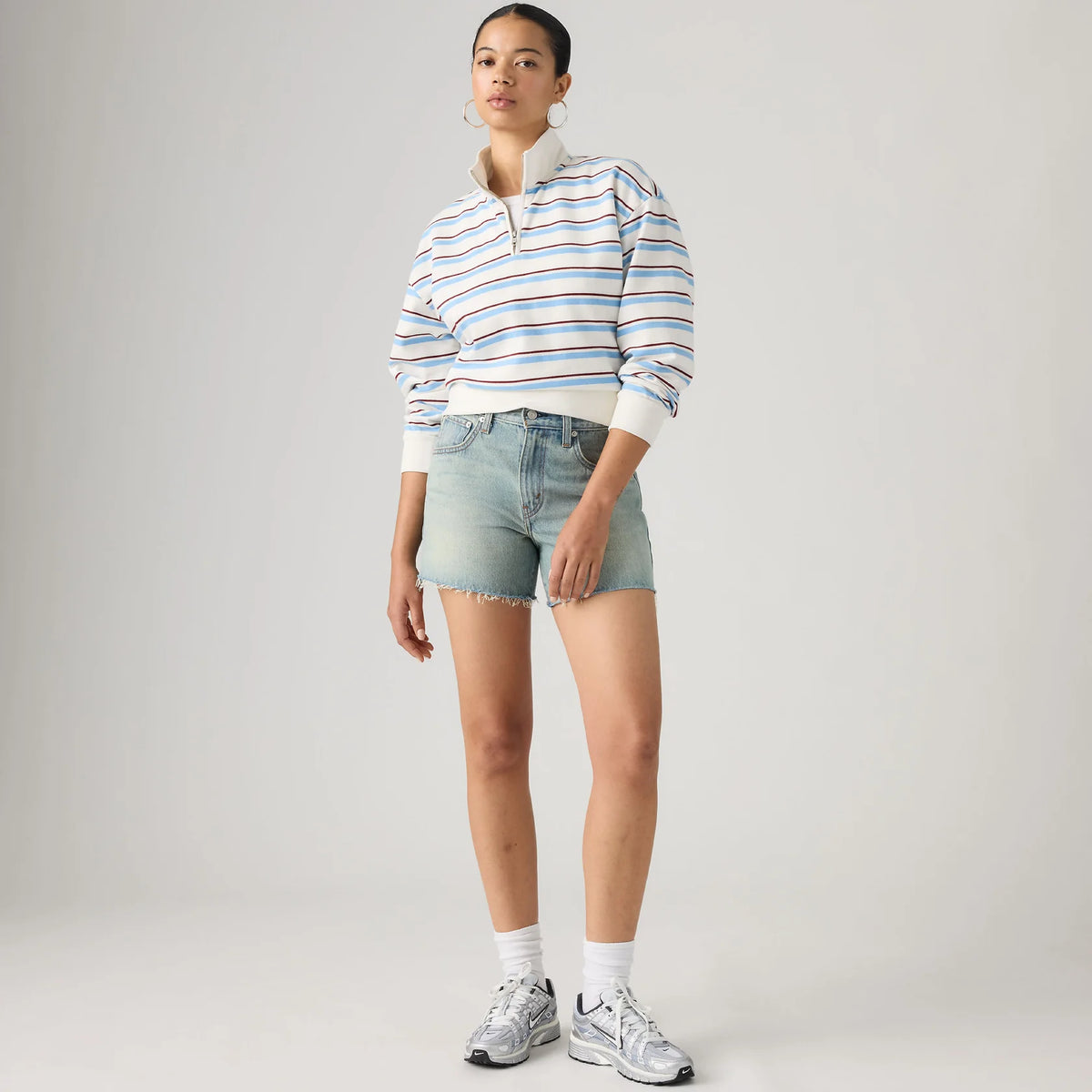 Levi's Cinch Mid Thigh Short - Time to Dust