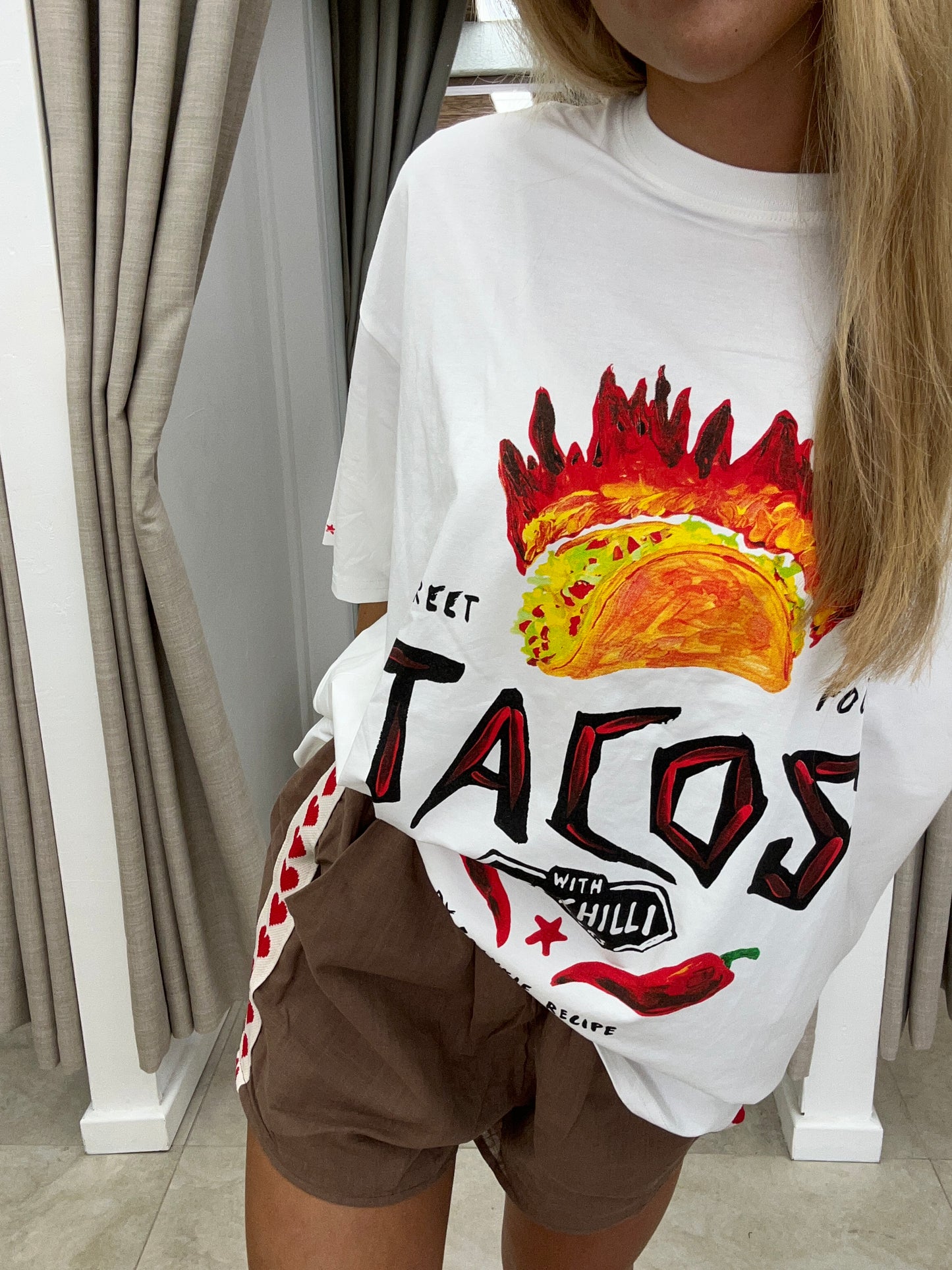 Chocolate Heart Shorts Cotton - By Frankie