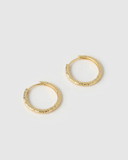 Arabella Gold Hoop Earrings - Arms of Eve
