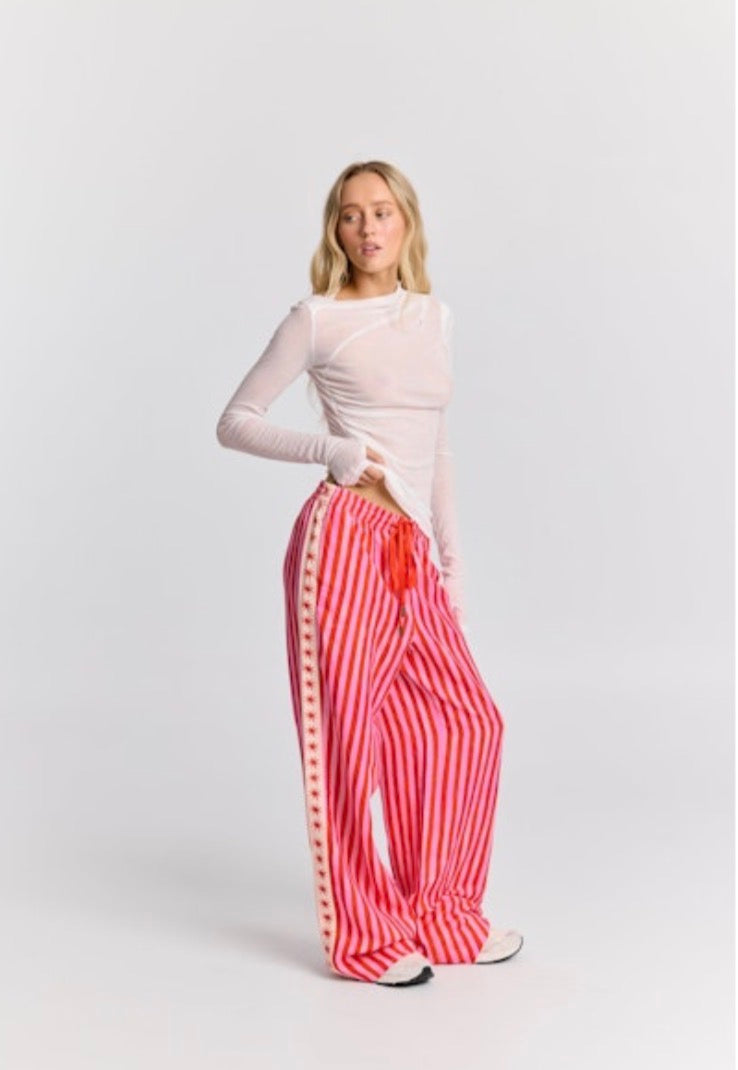 Cherry Ripe Linen Pant Maku the Label