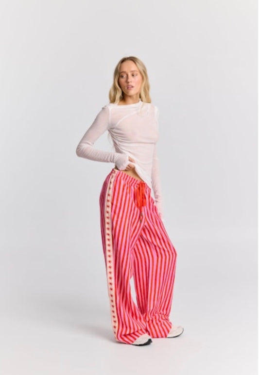 Cherry Ripe Linen Pant Maku the Label