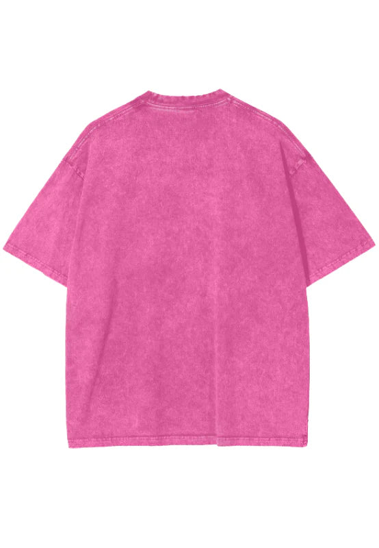 Maku the Label Fiery pink vintage tee