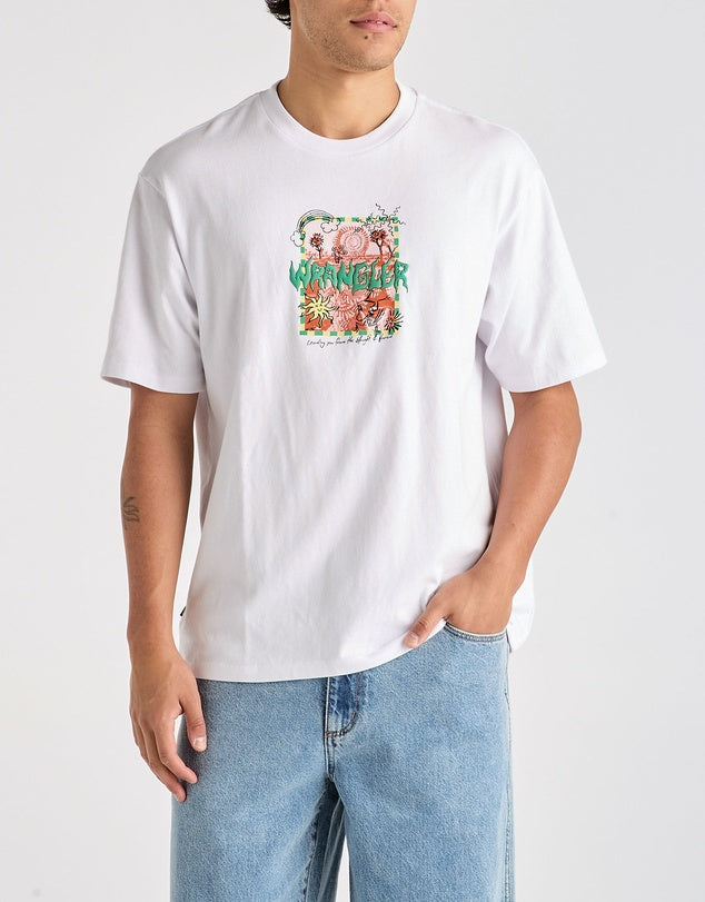 Wrangler Fossilised slacker tee