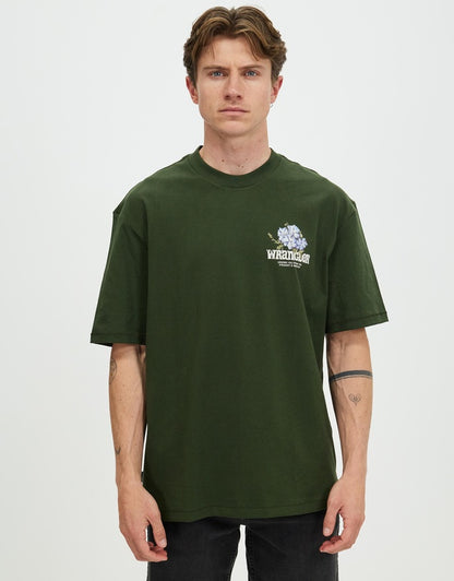 Wrangler Botanical slacker tee