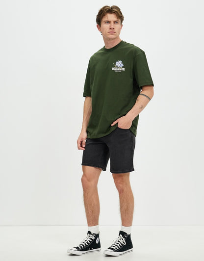 Wrangler Botanical slacker tee