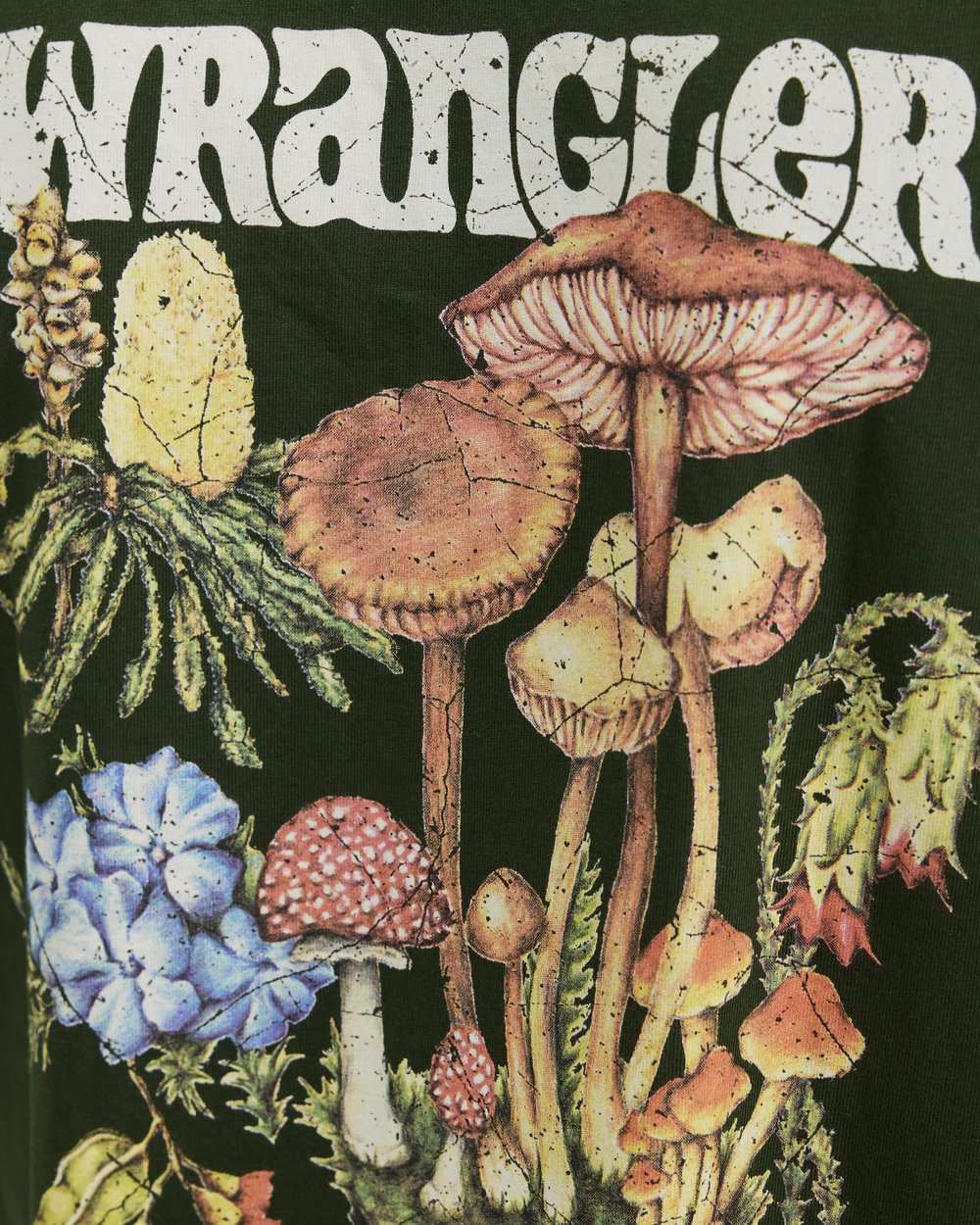 Wrangler Botanical slacker tee