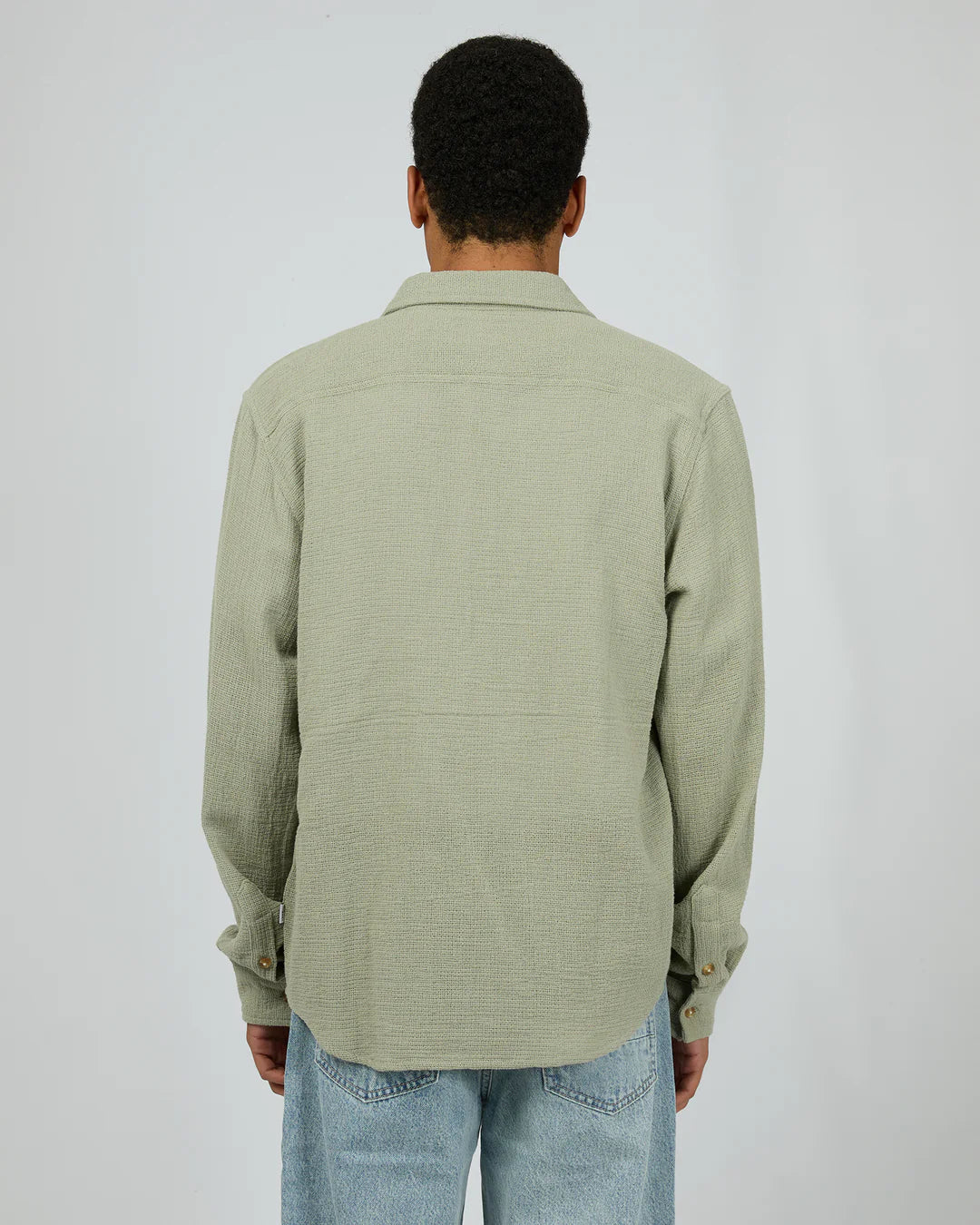 Silent Theory Aspen LS sage shirt