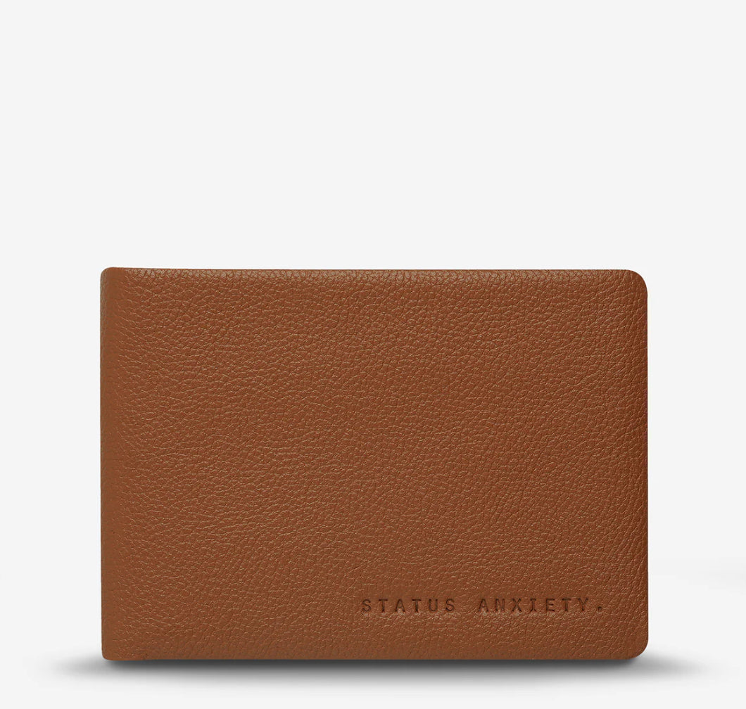 Status Anxiety Jonah Wallet Camel