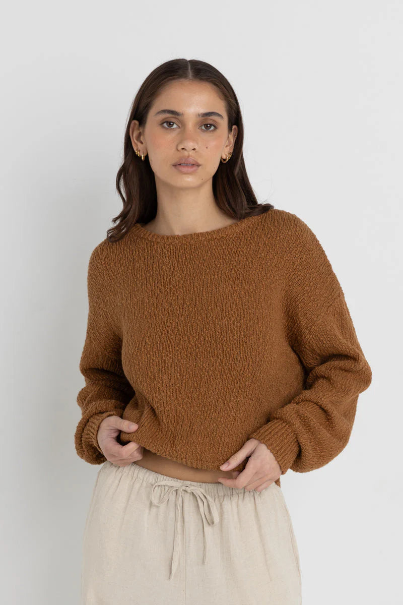 HAILEY BOUCLE KNIT JUMPER