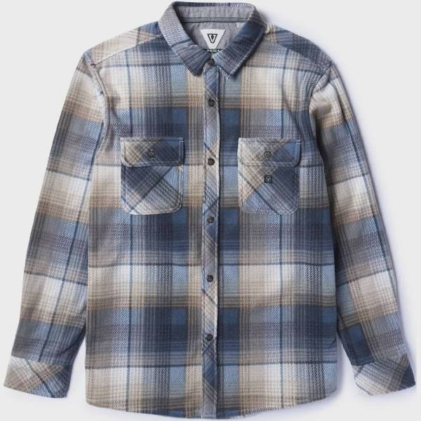 VISSLA ECO-ZY POLAR FLANNEL SEA
