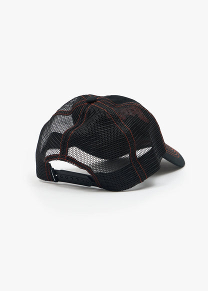 Splash - Six Panel Mesh Cap - Black