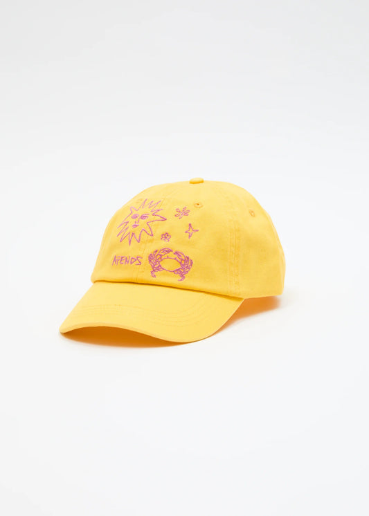 Sunbake - Panelled Cap - Lemon