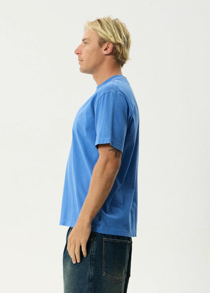 Vinyl - Retro Tee - Washed Marina