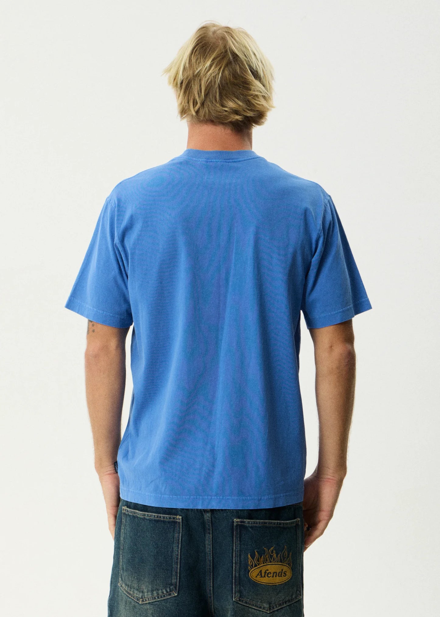 Vinyl - Retro Tee - Washed Marina
