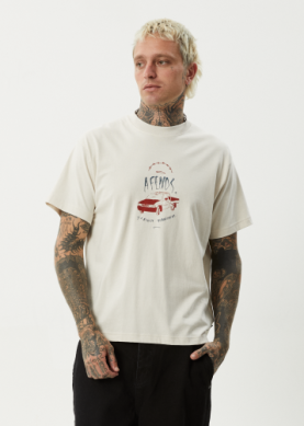 Trayback - Boxy Tee - Moonbeam