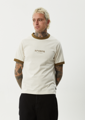 Mix Up - Ringer Tee - Moonbeam