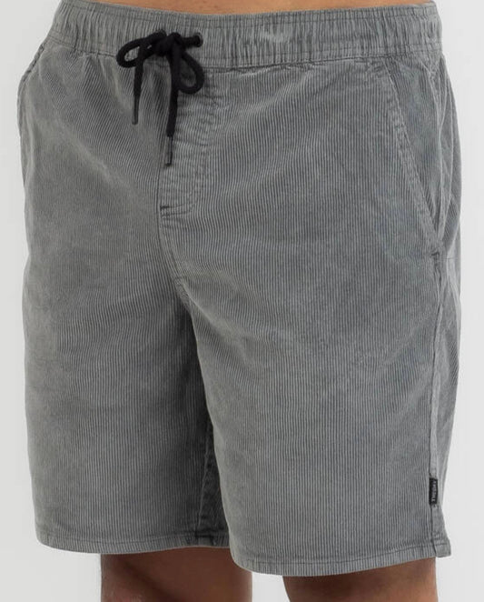 CORD SHORT grey