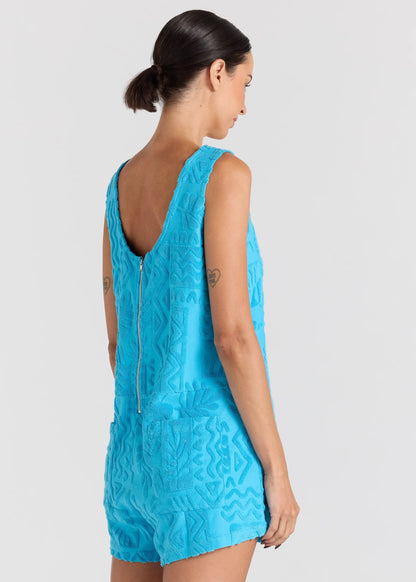 MAI TAI ROMPER topaz