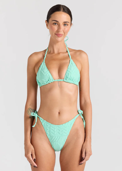 MAI TAI STRING TIE TOP mint