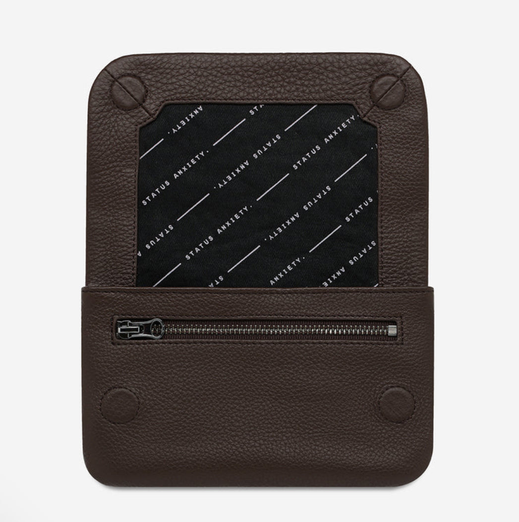 Impermanent Wallet - Cocoa Status Anxiety