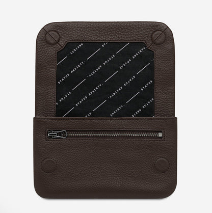 Impermanent Wallet - Cocoa Status Anxiety