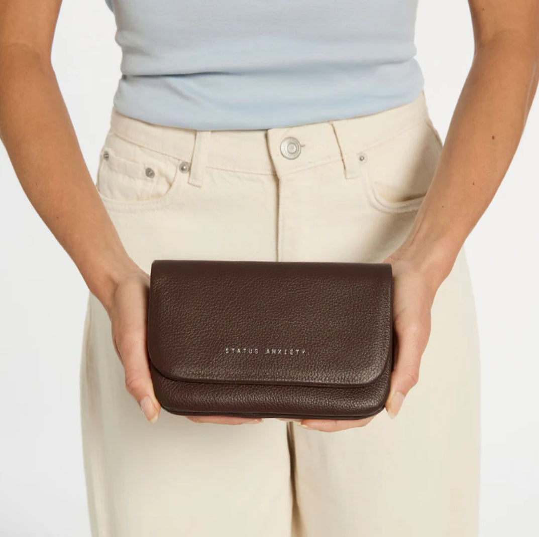 Impermanent Wallet - Cocoa Status Anxiety