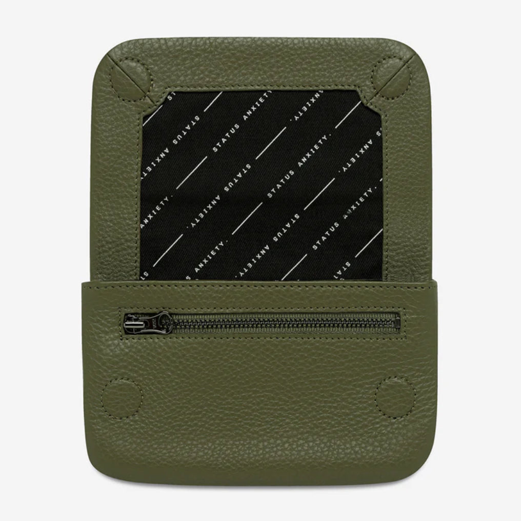 Impermanent Wallet - Khaki Status Anxiety