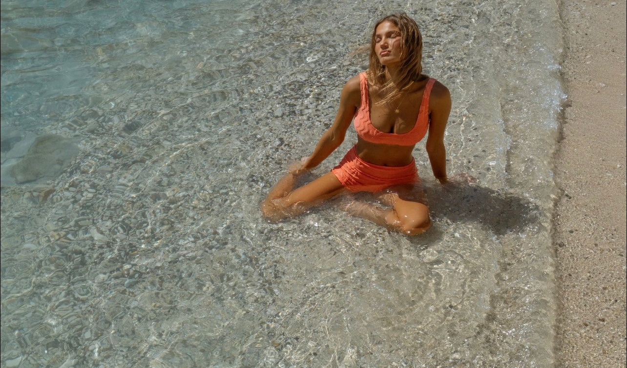 MAI TAI CROP TOP coral