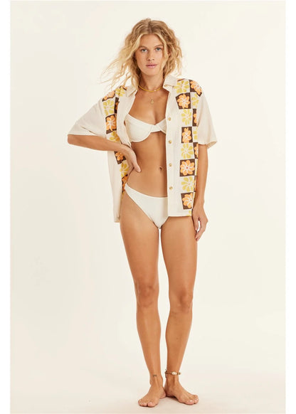 IN THE FIELDS SS WOVEN TOP-SES