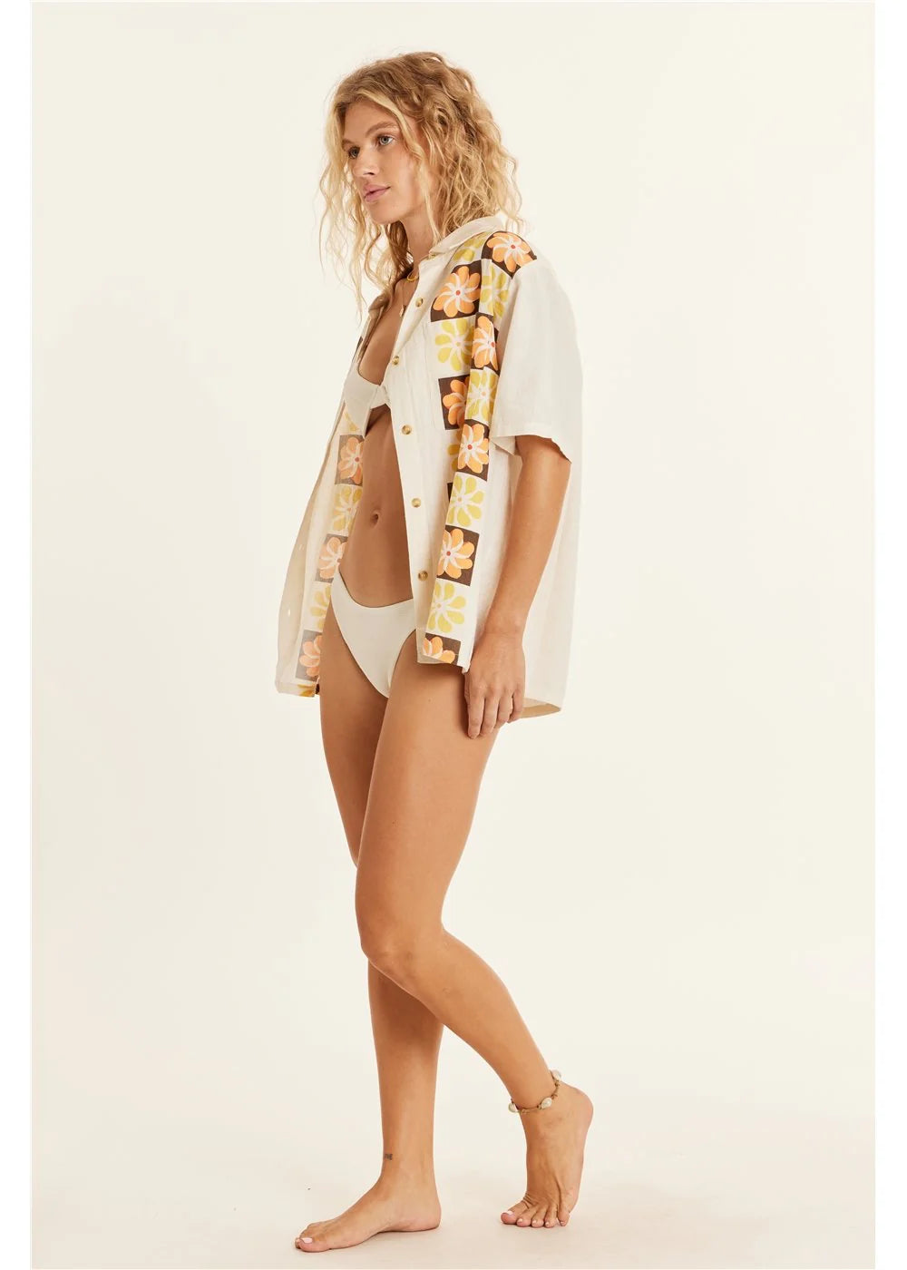 IN THE FIELDS SS WOVEN TOP-SES