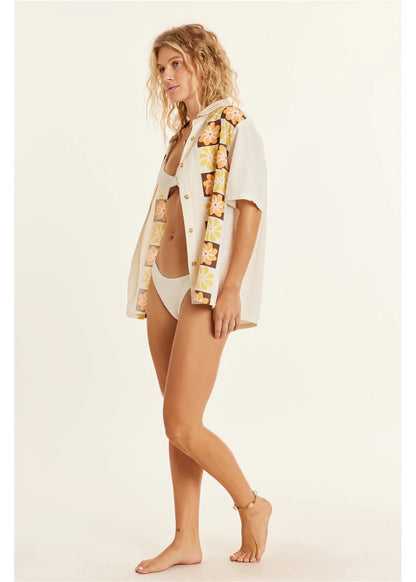 IN THE FIELDS SS WOVEN TOP-SES