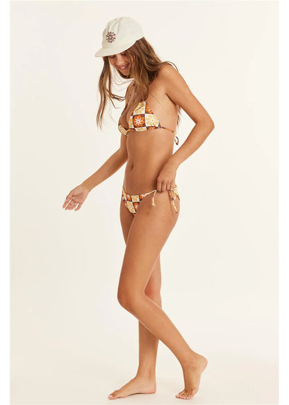 FLOWER TRIP SKIMPY TIE SIDE BOTTOM-SLR