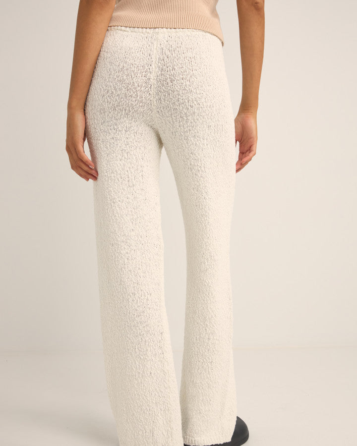 ADELE KNIT PANT WHITE