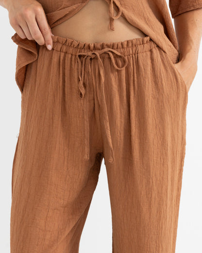 AIRLIE BEACH PANT almond